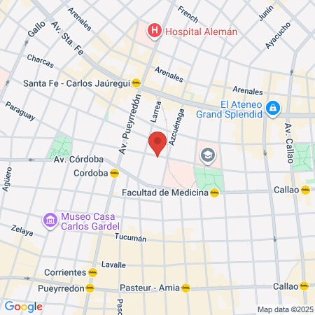 Dr Aníbal Dal Verme map