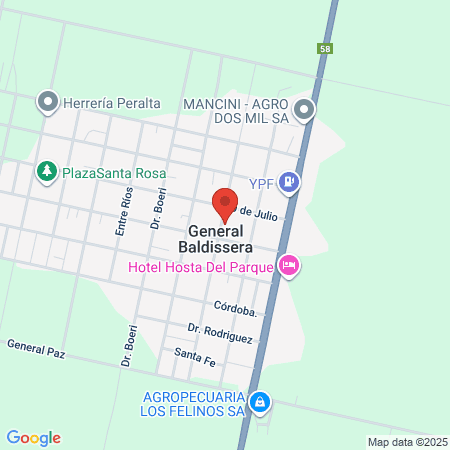 Bogino Odontologia map