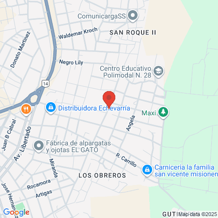 Melisa Martinez Estética Y Cosmetologia map