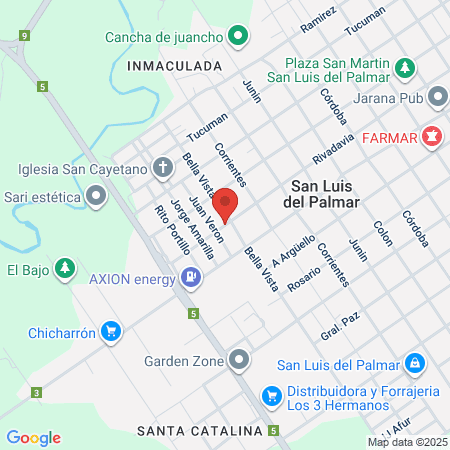 Peluquería Canina Peluditos map