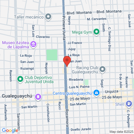 Centro De Bronceado map