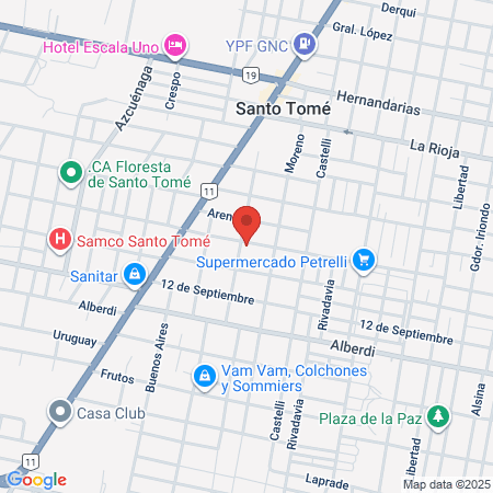 Victoria Especio De Belleza map