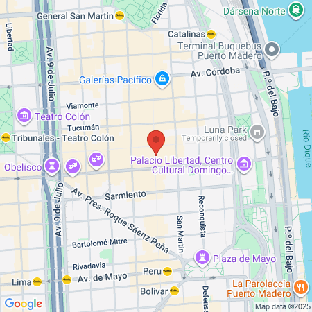 La Clínica Del Alma map