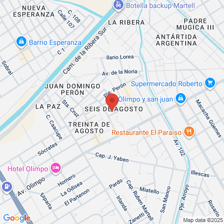 Belén Gudiño Peluquería map