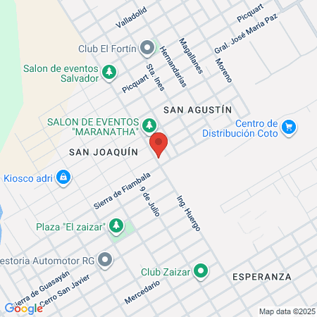 Peluqueria Unisex N And M map