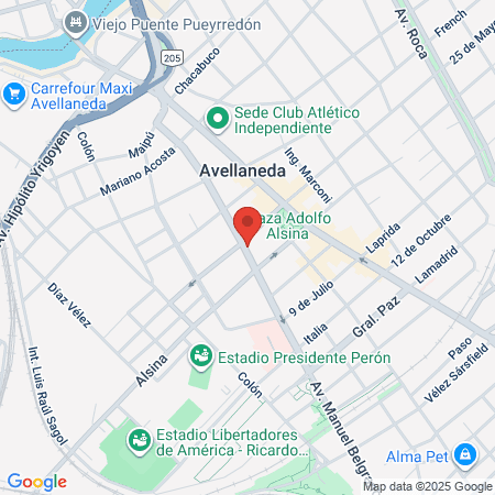 Astros Barbería map