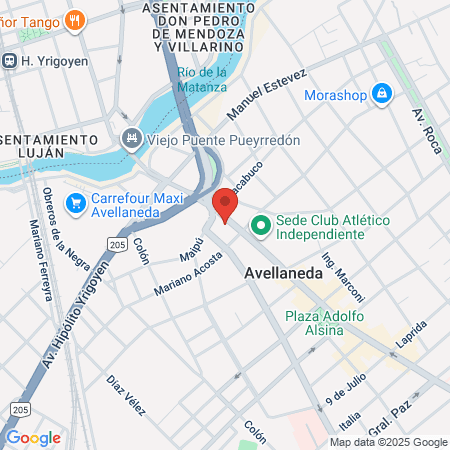 Gustavo Bonomi Estilista Unisex map