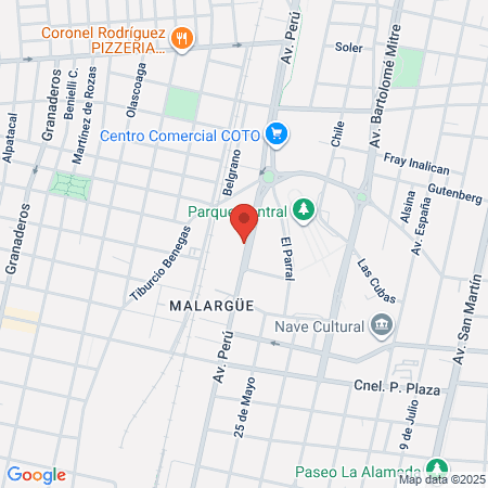 Dra Romina Oses Medicina Estética map