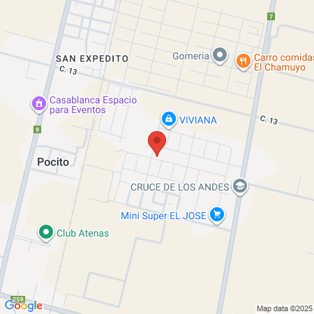 Estética Y Peluqueria Rivadavia map