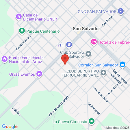 Hospital Gregoria Perez map