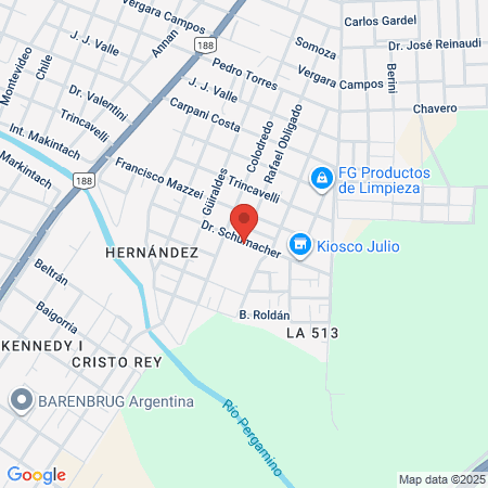 Clinica General Paz map