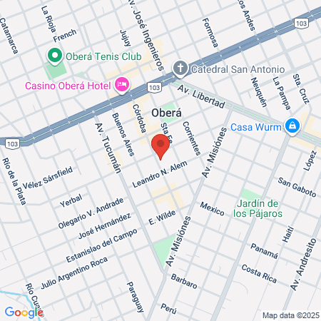 Barbería Cumanos map