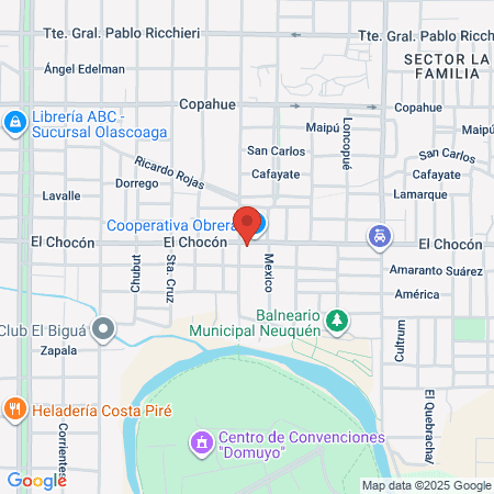 Alisados Fadn Neuquen map