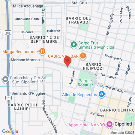 Genuino Peluquería map