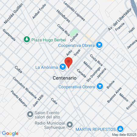 Barberia Dandy Club map