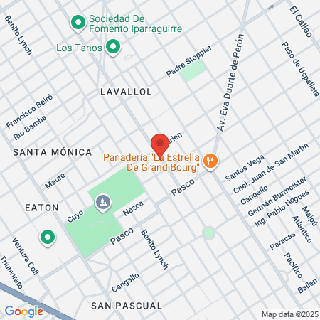 Estética Bonita Lashes map