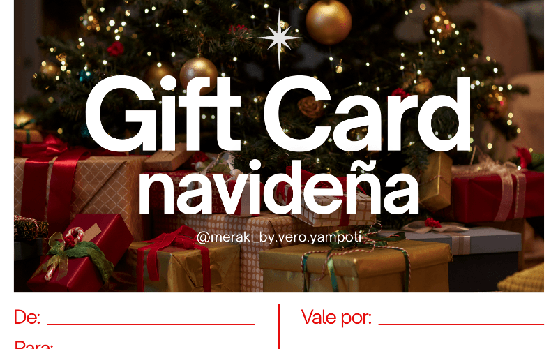 Voucher Navideño 25% OFF
