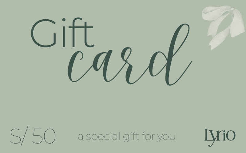 Gift card Lyrio - S/ 50