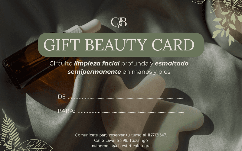 GIFT BEAUTY CARD