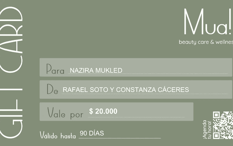 NAZIRA MUKLED DE RAFAEL SOTO Y CONSTANZA CÁCERES