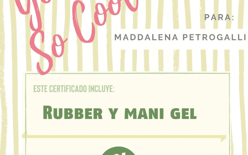 Rubber y Mani gel