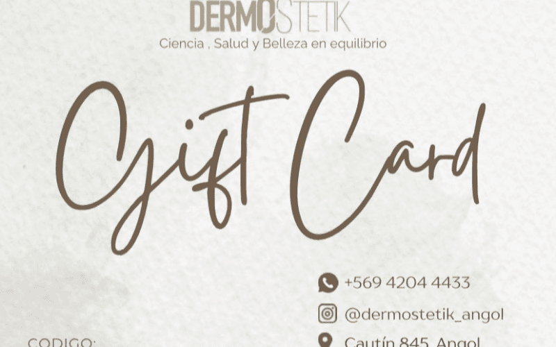Gift Card Facial Drenaje Y Luminoso