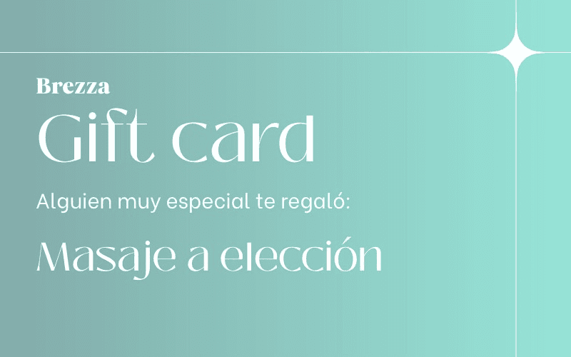 Gift card san valentín Masajes