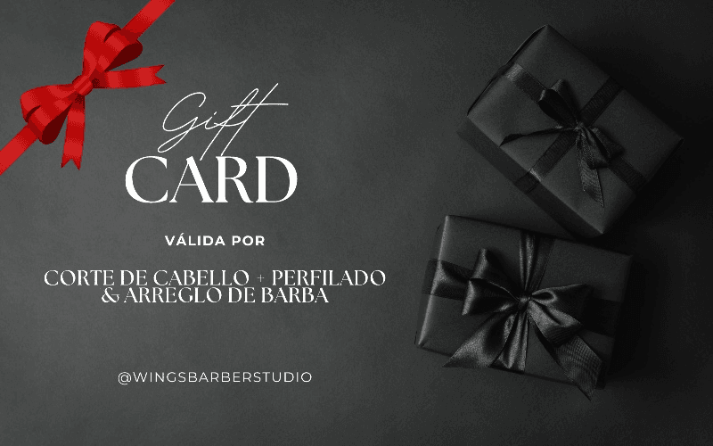 Gift Card Corte de Cabello + Perfilado & Arreglo de Barba