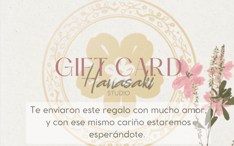 Gift Card “Lavado y asesoría” 