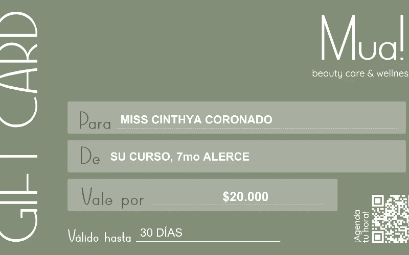 PARA MISS CINTHYA CORONADO, DE SU CURSO 7mo ALERCE
