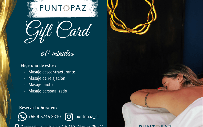 Masaje personalizado 60 minutos (25% off)