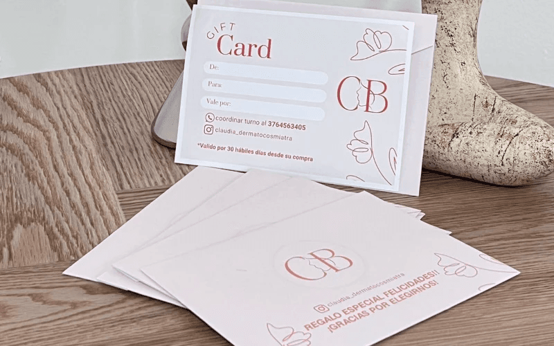 Gift Card Un mimo completo para tu piel!