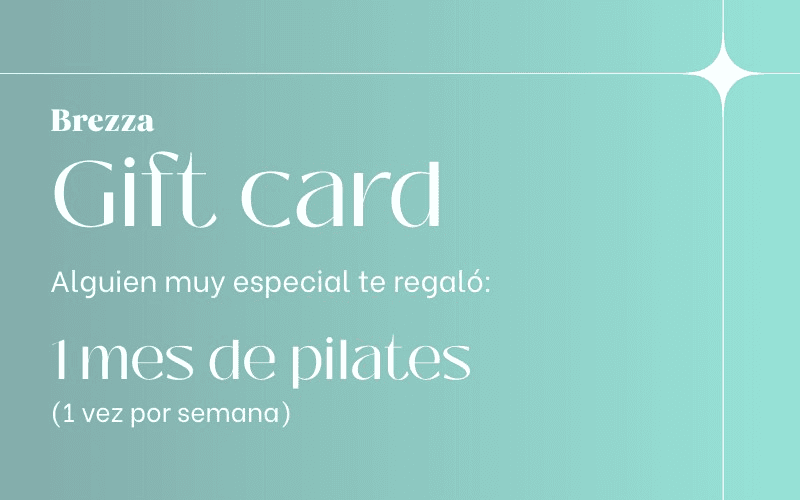 Gift card san valentín Pilates