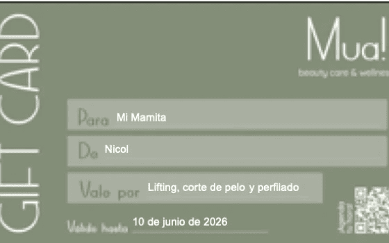 gift card dia de la madre