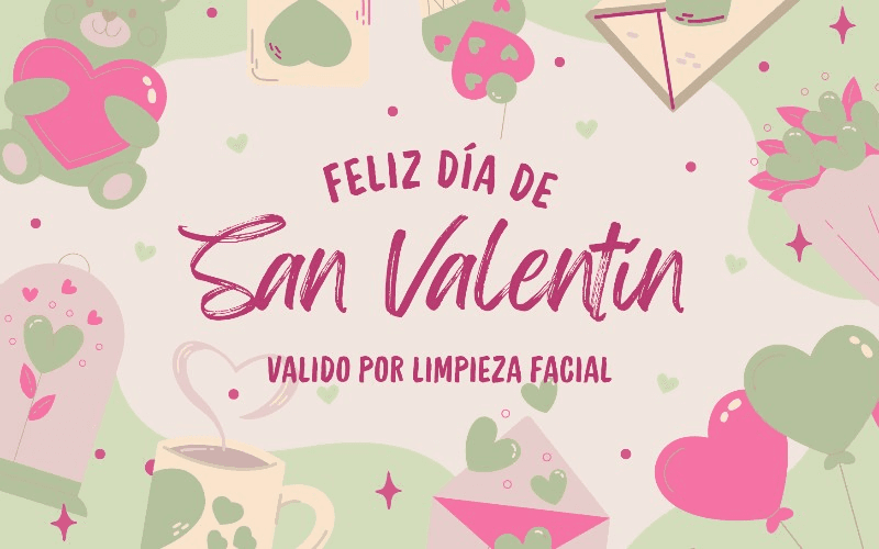 Gift Card San Valentin por Limpieza Facial