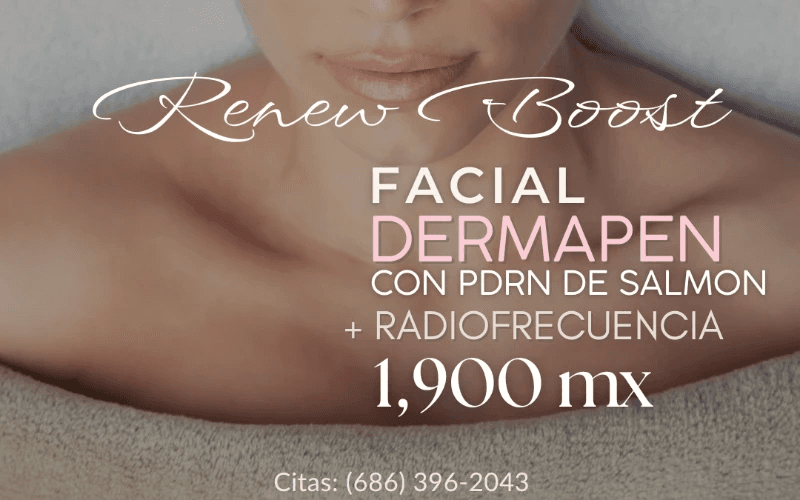 Marzo Dermapen con PDRN Salmon y Radiofrecuencia