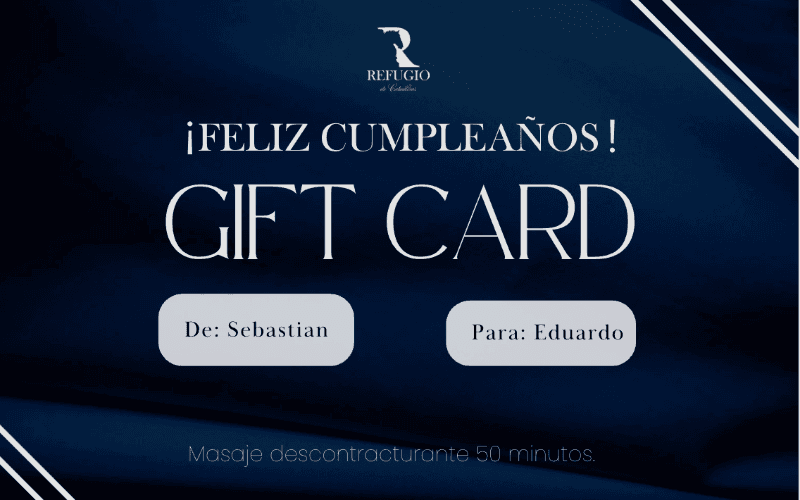 Gift card para Eduardo Maldonado