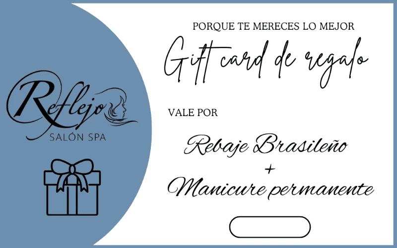 Gift card de regalo 
