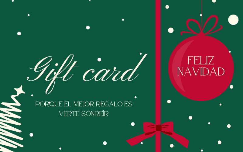 Gift card de navidad 