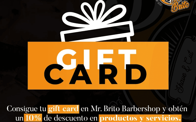 GIFT CARD DE MR BRITO BARBERSHOP