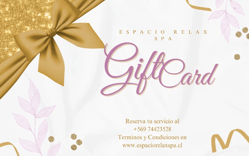 Gift Card Spa Relax para 1