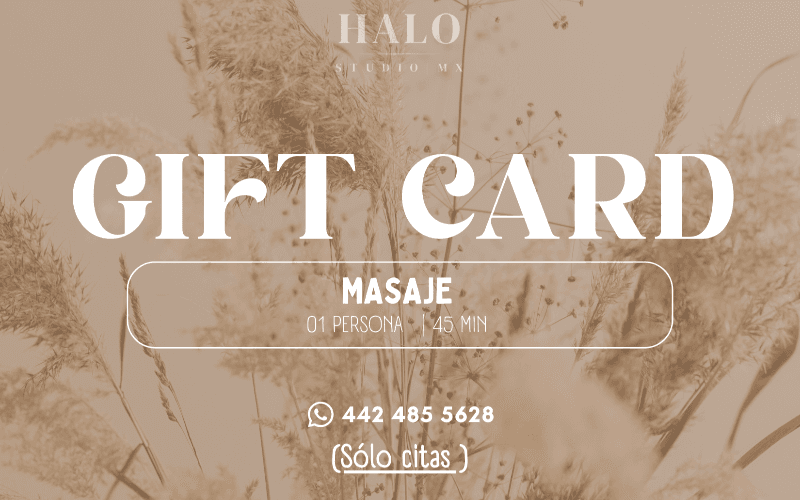 MASAJE 45 MIN | 01 PERSONA