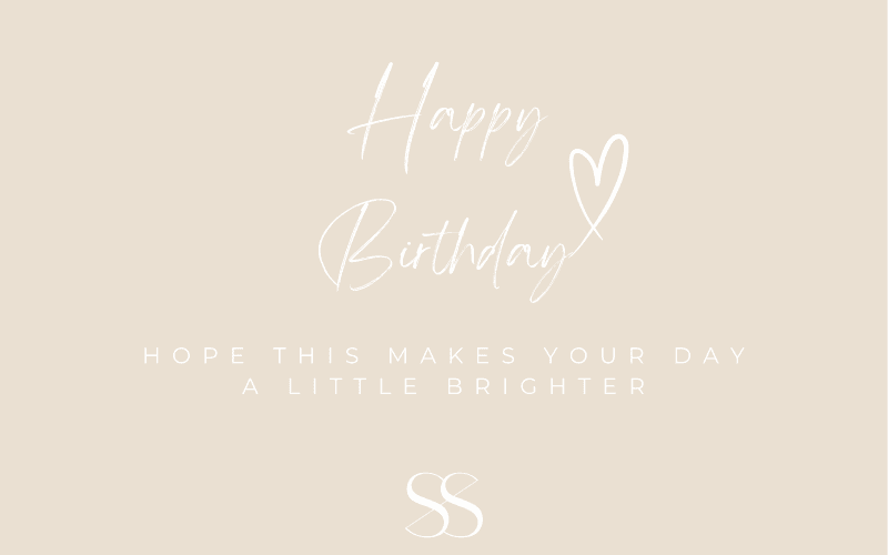 Happy Birthday