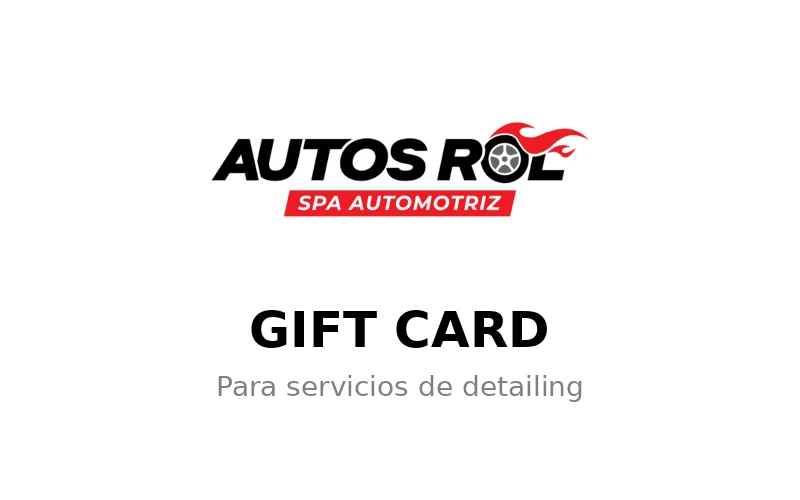 Gift Card Detailing