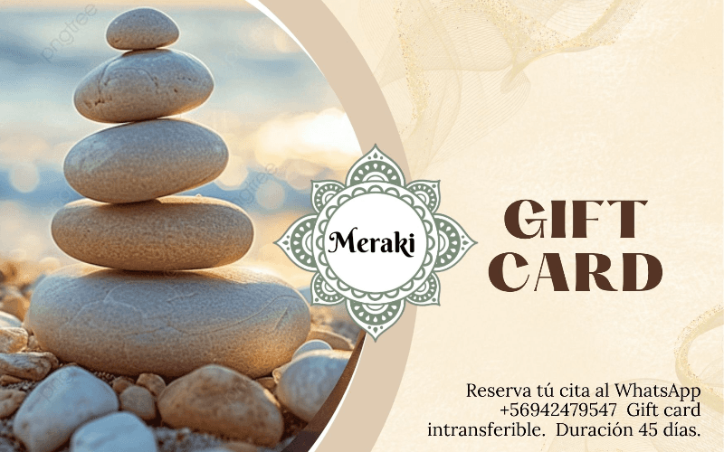 Gift card Relajación 