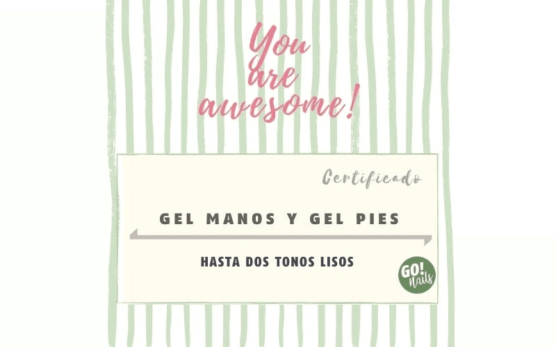 Gel manos y Gel pies