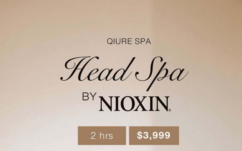 HEAD SPA NIOXIN
