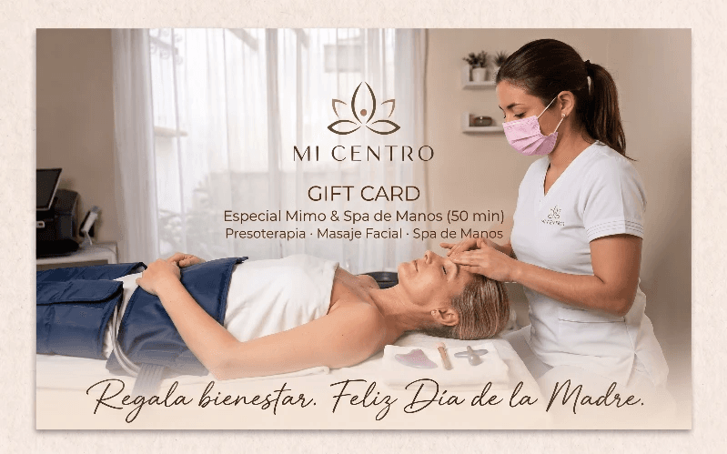 Presoterapia + Spa de Manos + Masaje Facial