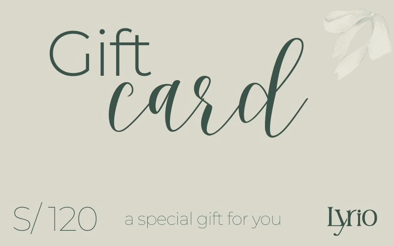 Gift Card Lyrio - S/ 120