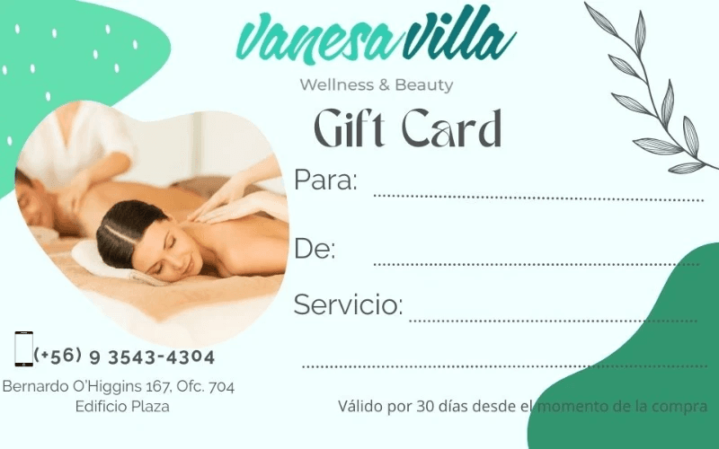 Gifcard Bienestar y Relajación